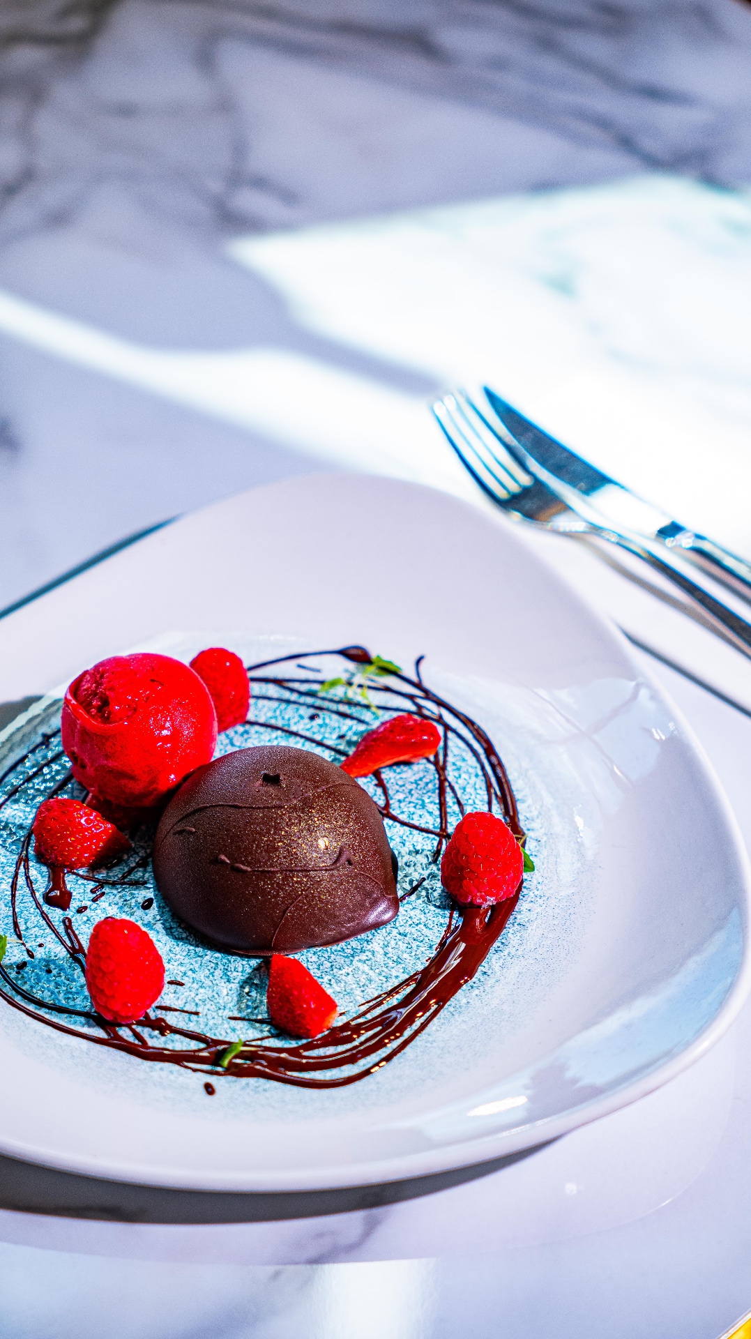 Dessert au chocolat